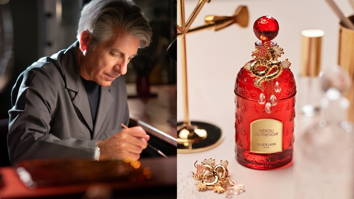 巴黎珠寶藝術家弗朗切斯科&middot;特魯斯切利(Francesco Truscelli)創作情境圖。