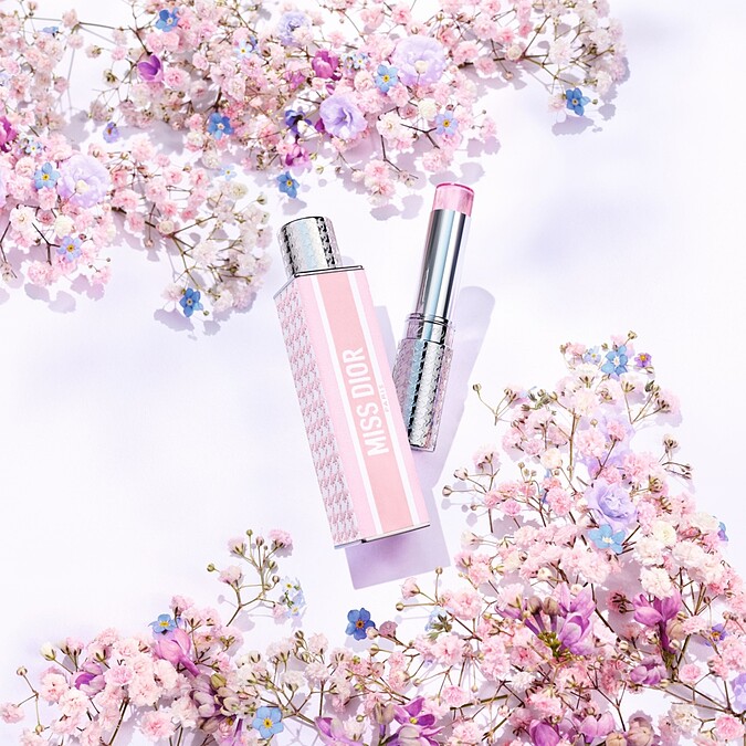 Dior迪奧Miss Dior親吻香膏- Miss Dior花漾迪奧淡香水3.2g，NT2,250。蕊心NT1,750