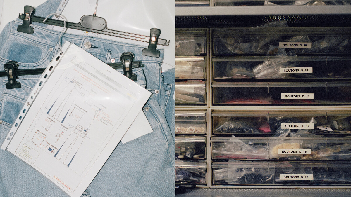 A.P.C. 位於法國巴黎工作室的一角。