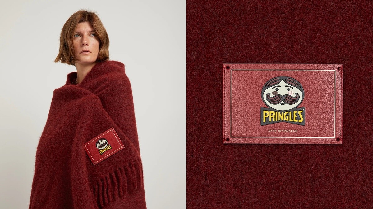 Anya Brands Pringles毛毯。