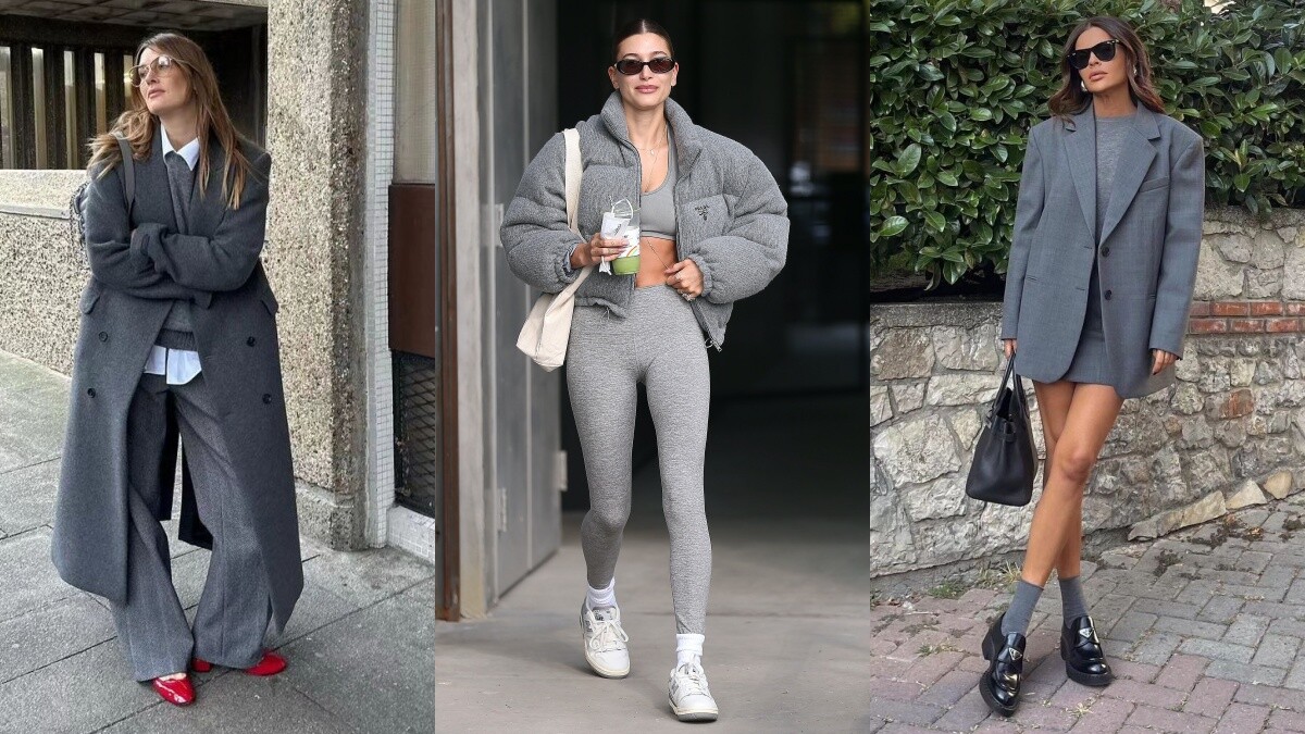 2024格雷系穿搭強勢襲來！不分季節的高級質感灰，如何穿的好看一次教給你