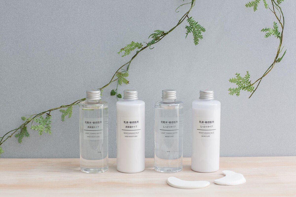 MUJI無印良品敏感肌保養系列，NT88~NT599