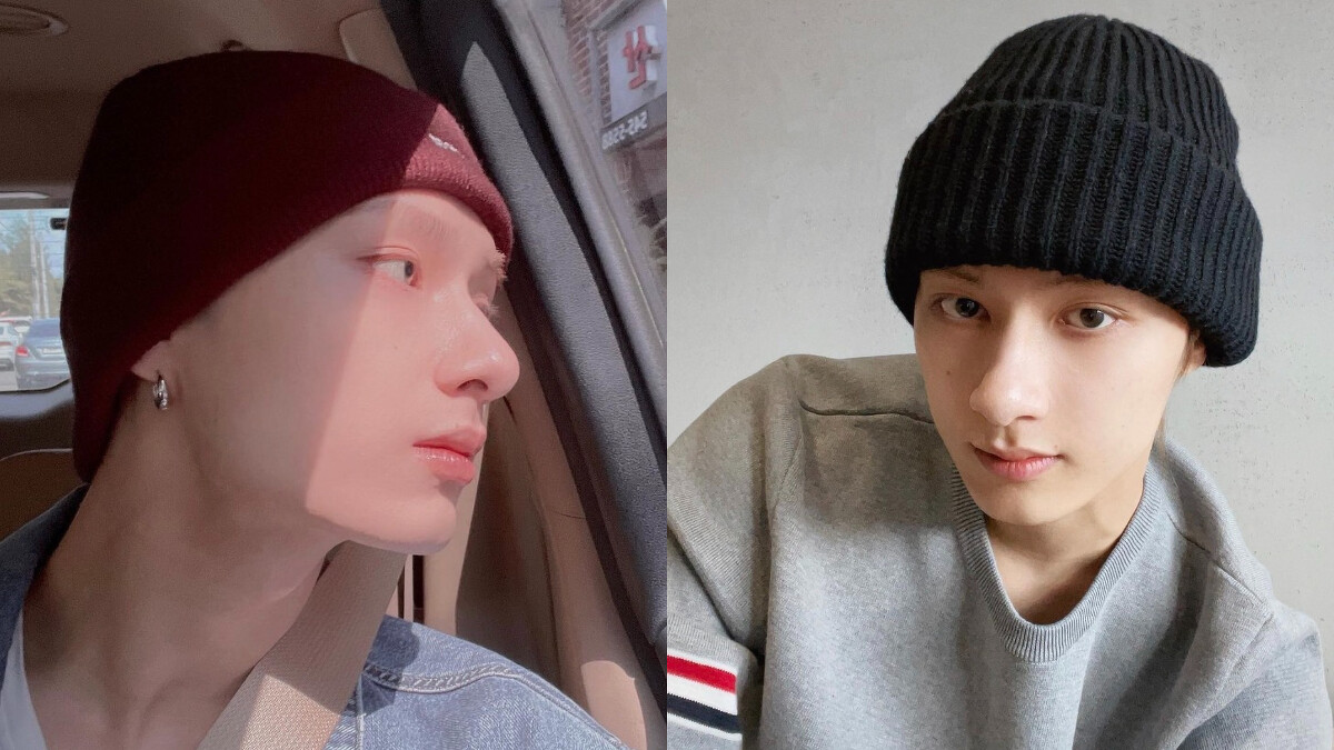 SEVENTEEN Jun 文俊輝運用不同深淺的戴法，營造出街頭潮流與稚氣可愛的兩種面向。