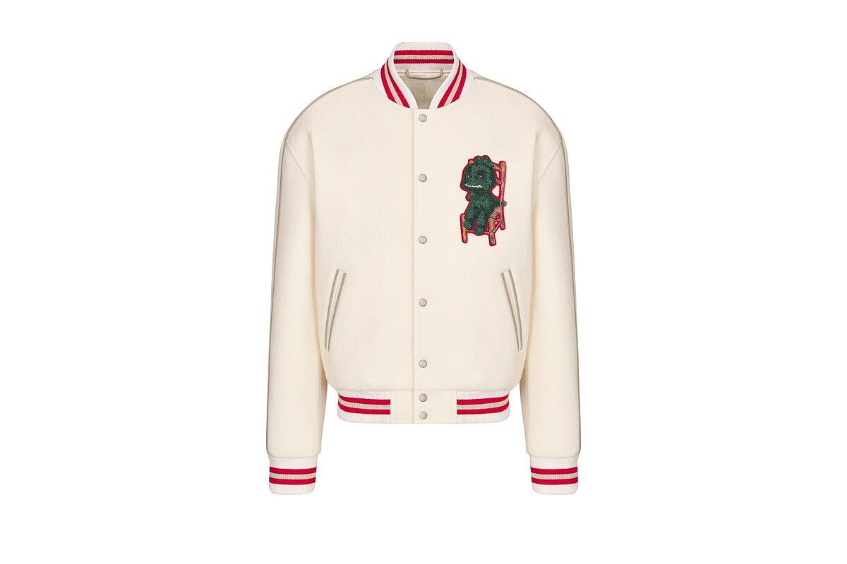 Dior白色刺繡夾克_NTD105,000