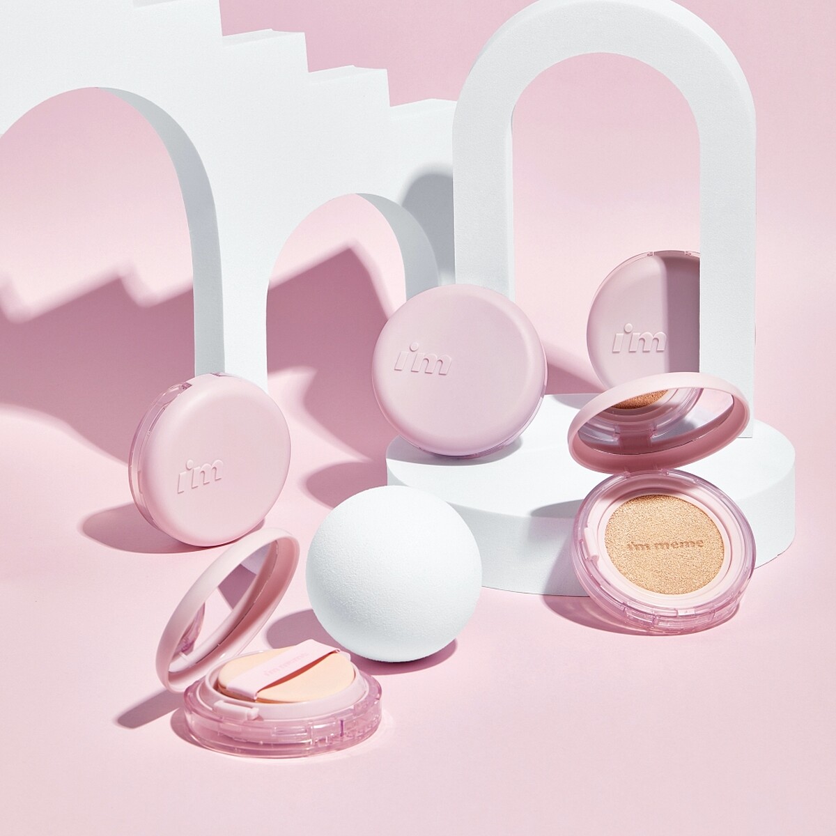 I’M MEME我愛神力氣墊粉餅(奶霧)(共2色)SPF50+/PA+++15g,NT790