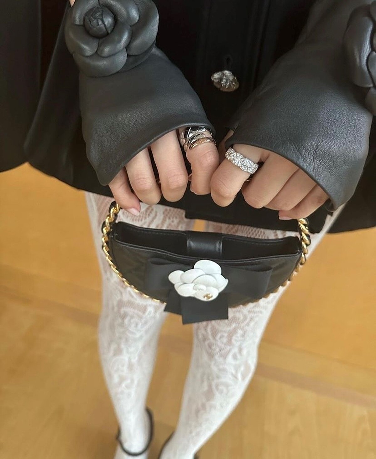 Jennie這樣穿搭珠寶01：戒指