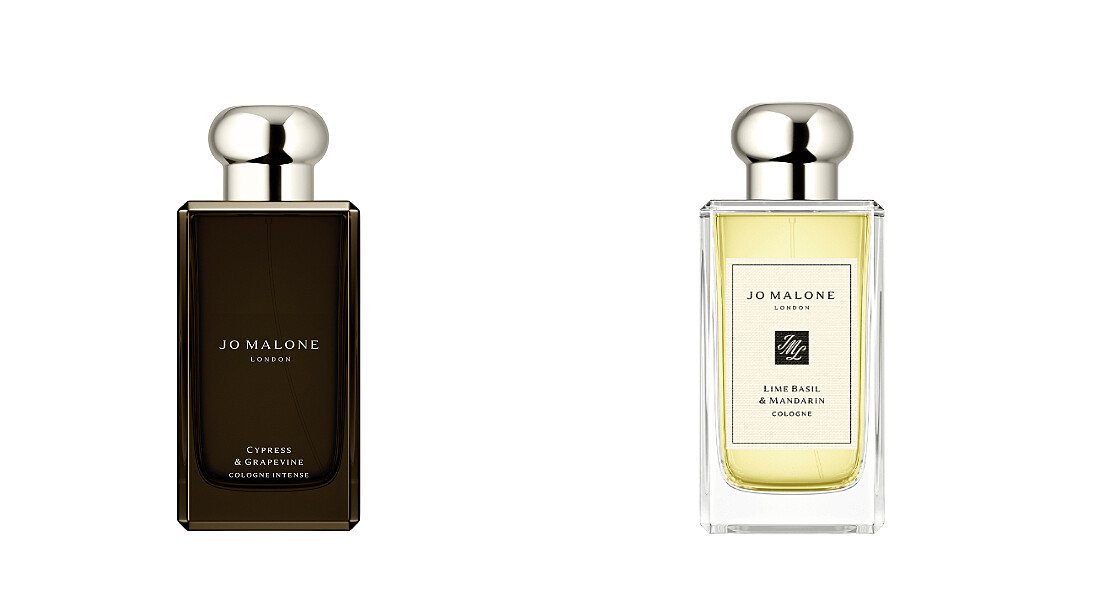 絲柏與葡萄藤芳醇香水 100ml NT$7,800 / 青檸、羅勒與柑橘香水 100ml NT$5,500