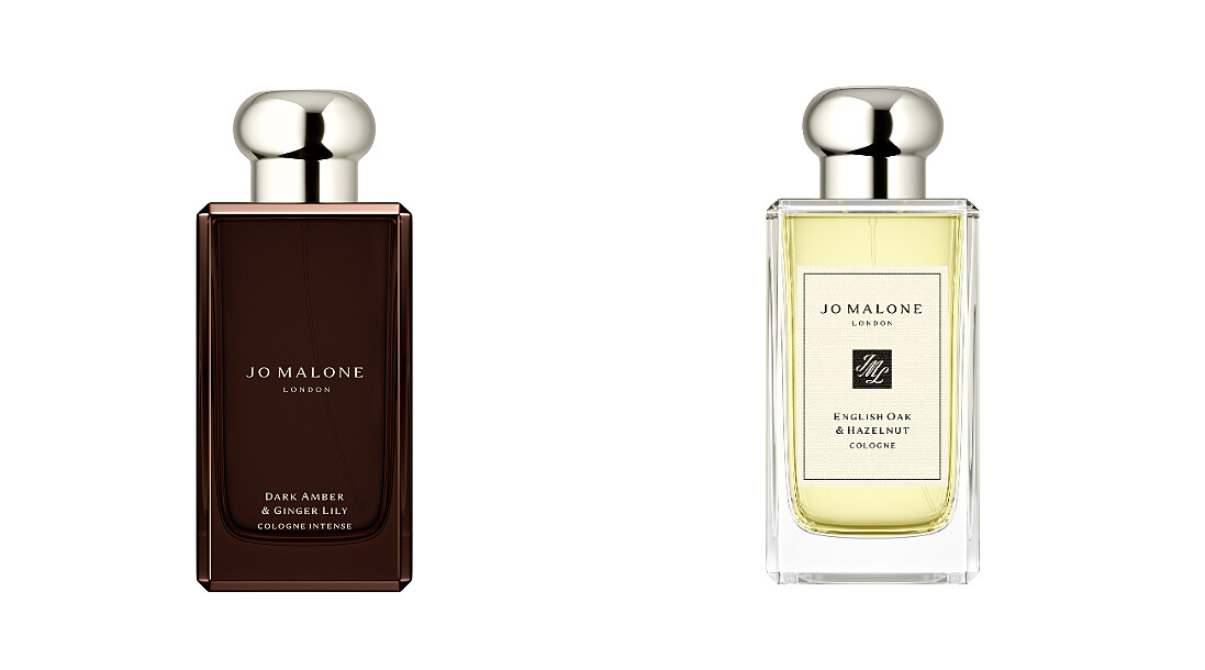 黑琥珀與野薑花芳醇香水 100ml NT$7,800 /英國橡樹與榛果香水 100ml NT$5,600