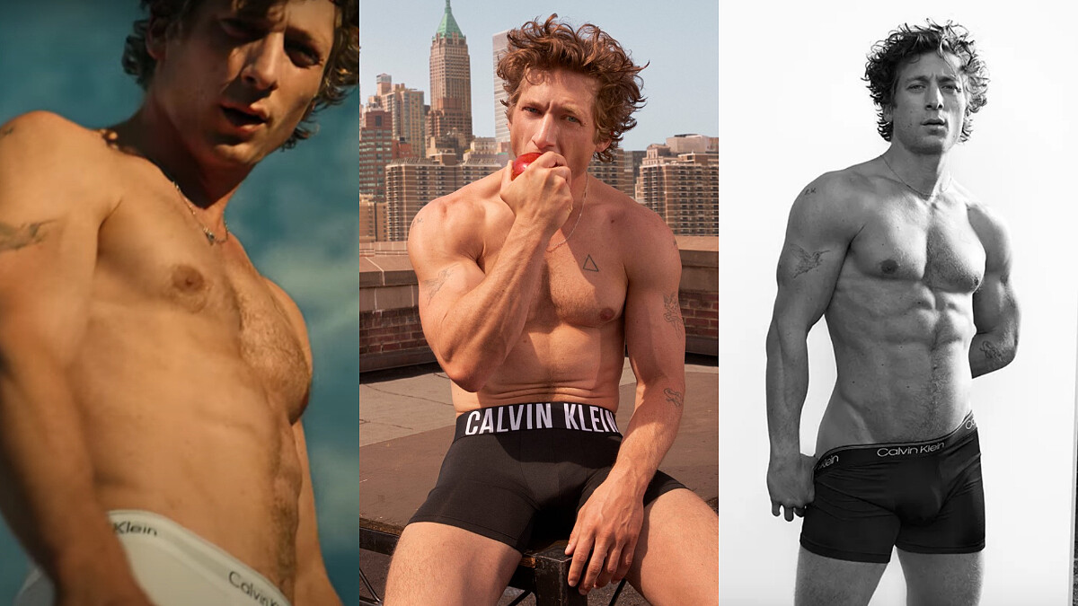 《大熊餐廳》型男主廚Jeremy Allen White脫了！為Calvin Klein性感入鏡，肌肉身材太養眼