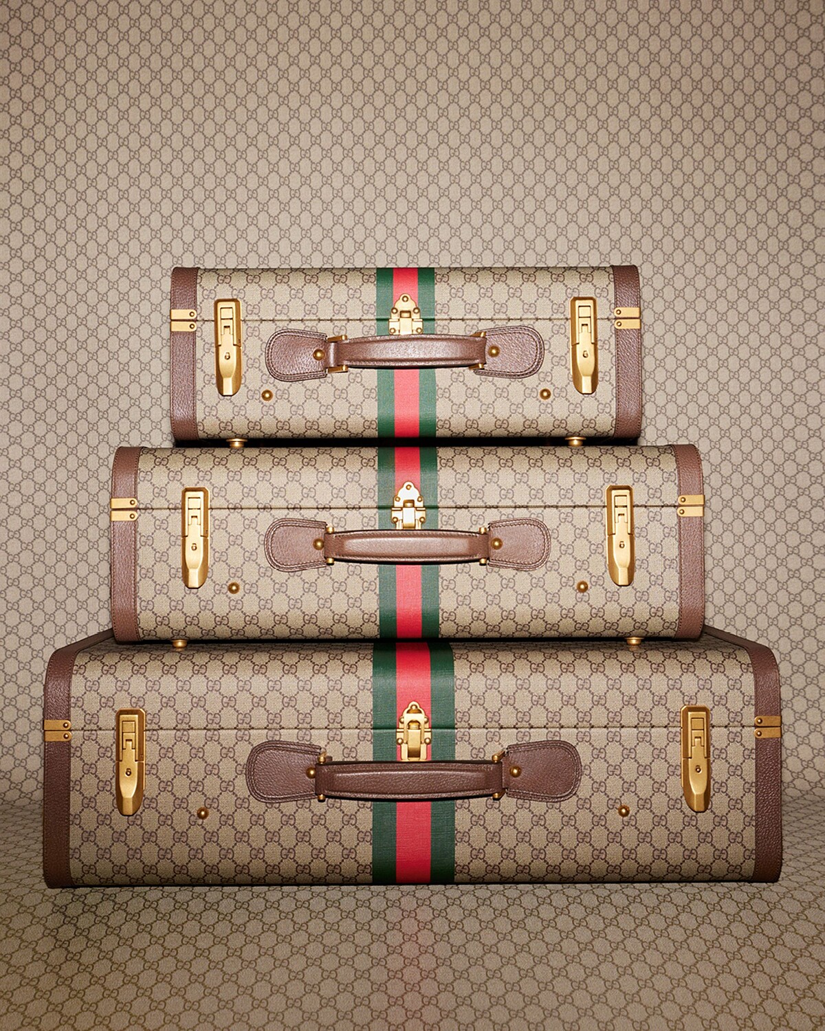 Gucci Valigeria經典硬殼行李箱