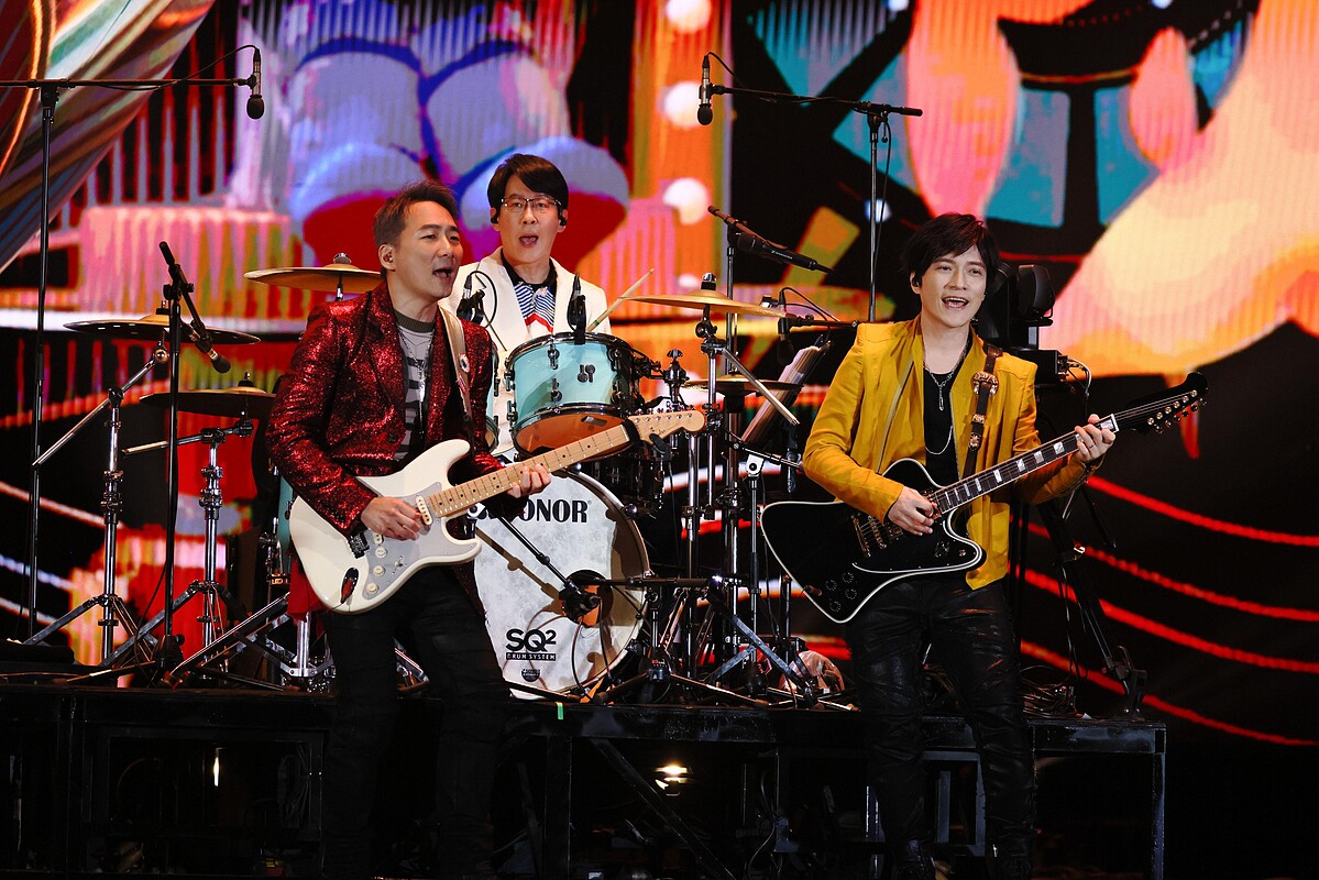 五月天怪獸、石頭、冠佑