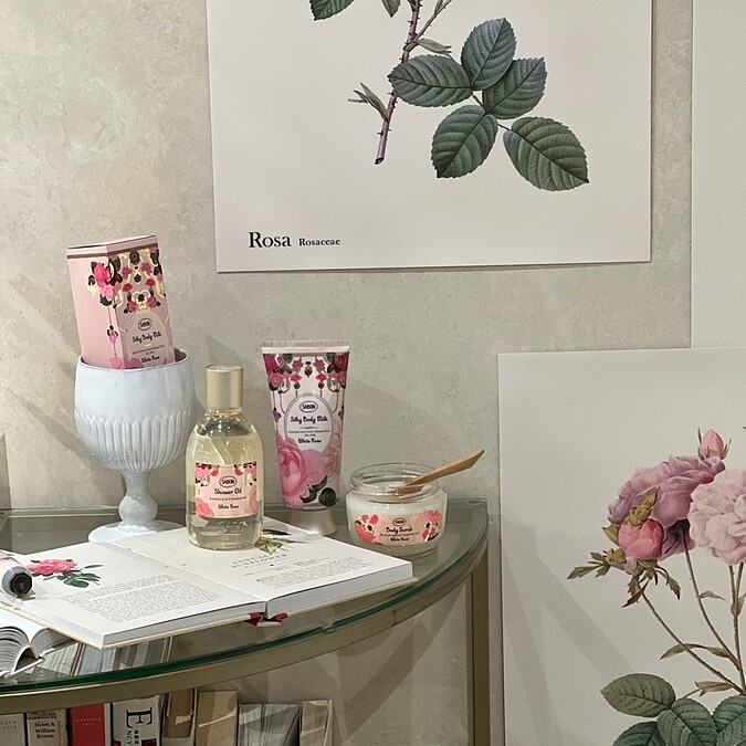 Sabon白玫瑰系列明星三部曲正貨。