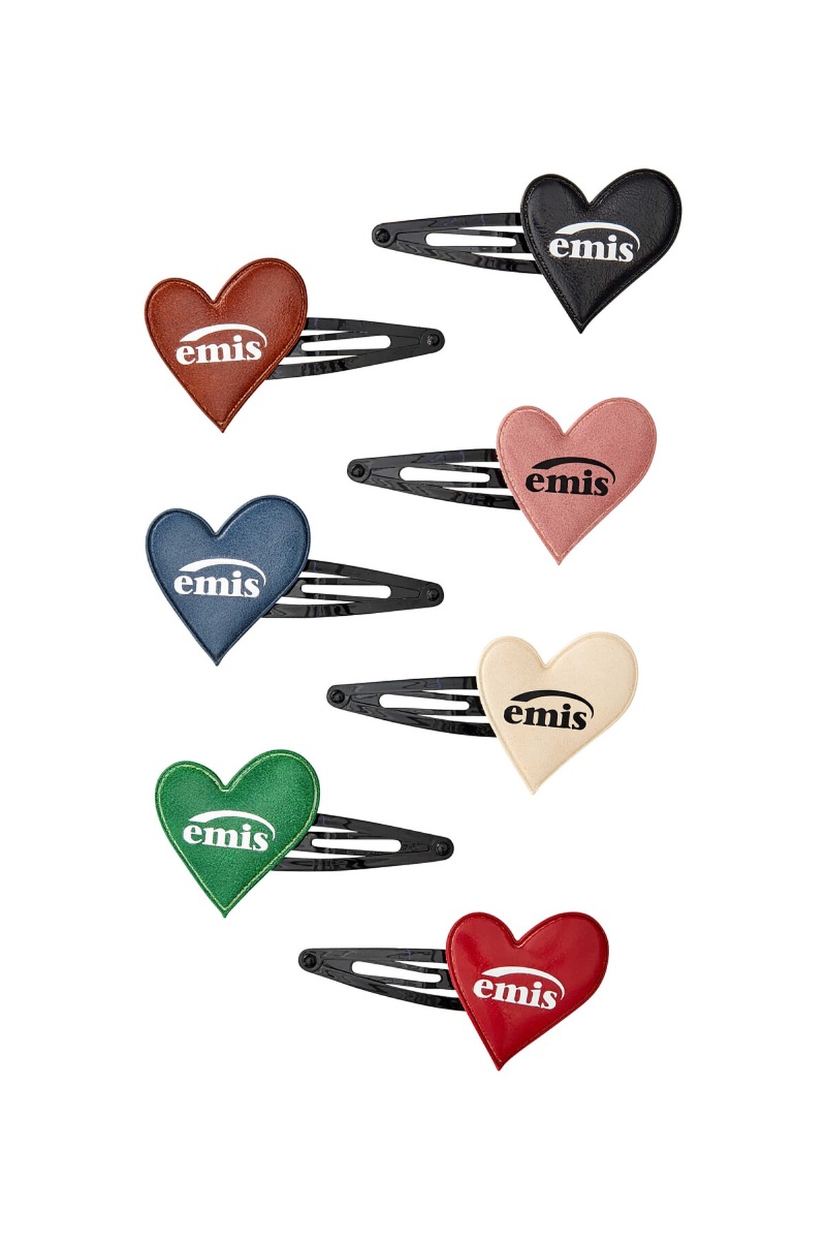 心型髮夾 約台幣NT.751