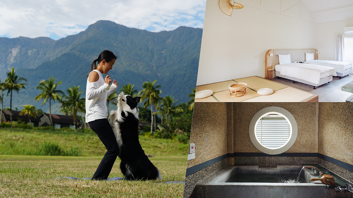 冬季旅遊推薦！友善寵物溫泉旅宿「丘丘森旅」推出共享療癒草原、二子泉旅冬季「呼嚕療癒假期」