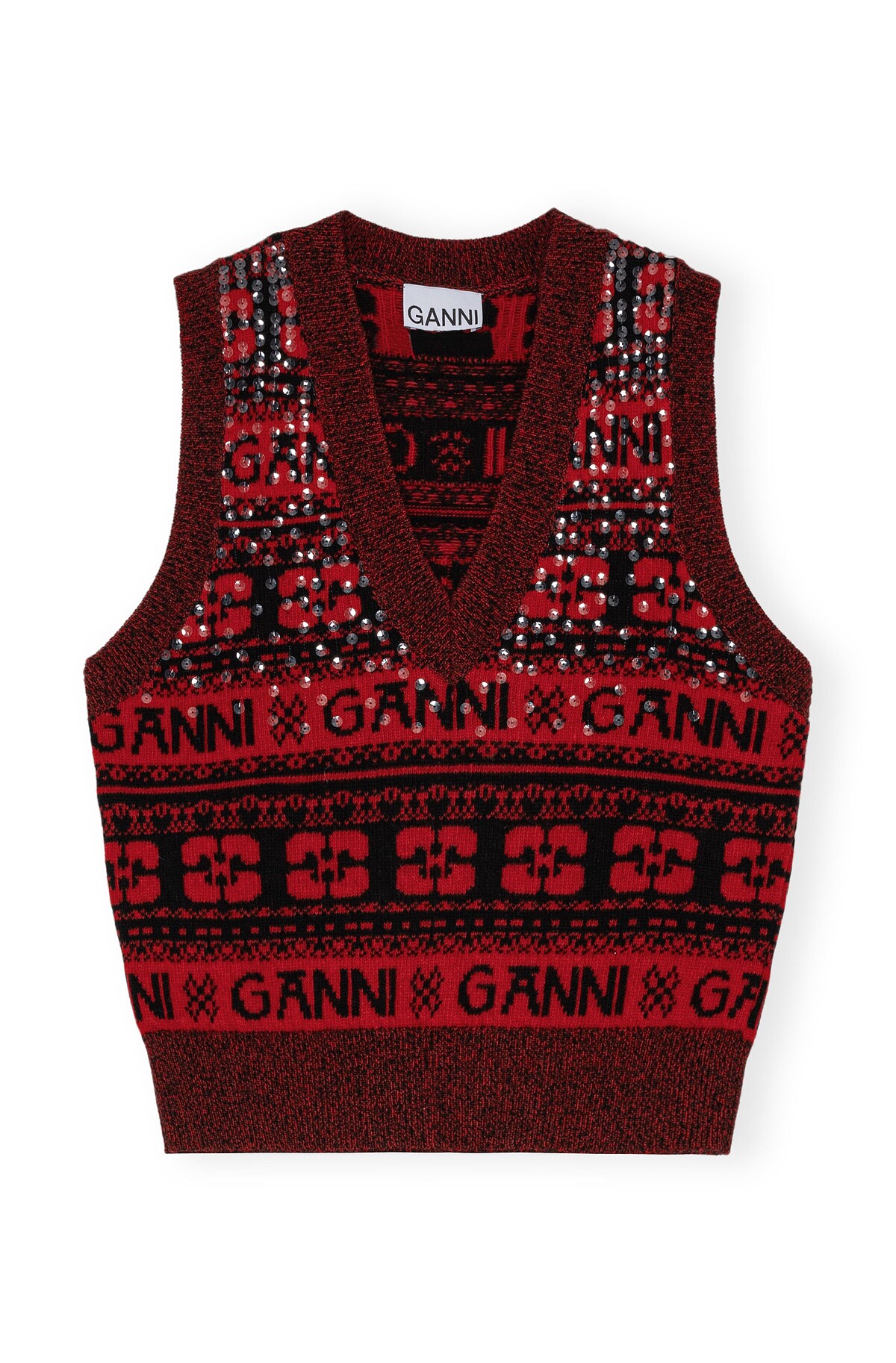 蝴蝶LOGO針織背心NT$9,800。