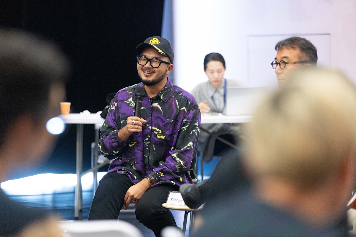 2023 Camping Asia 策展人藝術家林人中參與CA講座 @TPAC PHOTO by Grace Lin
