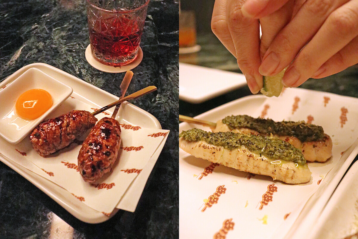 「醬燒雞肉丸」與「墨西哥青醬里肌」。