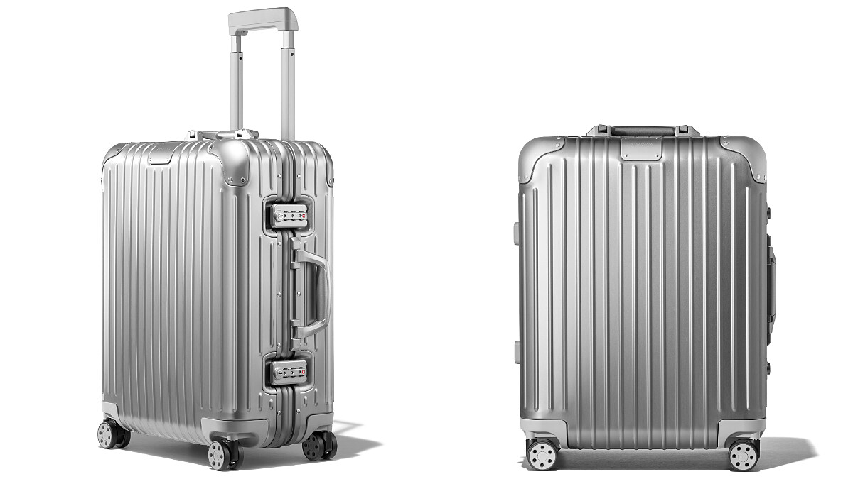 RIMOWA Original系列Cabin Silver銀色行李箱NT48,000。