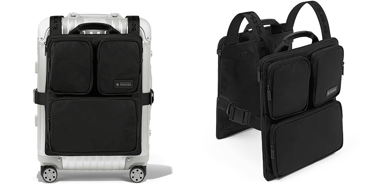RIMOWA Travel Accessories登機箱行李掛袋NT 18,300。