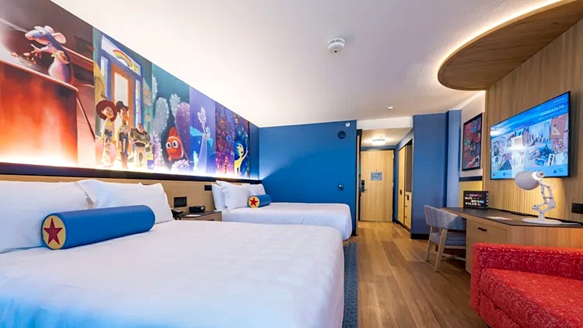 皮克斯廣場飯店 Pixar Place Hotel 客房