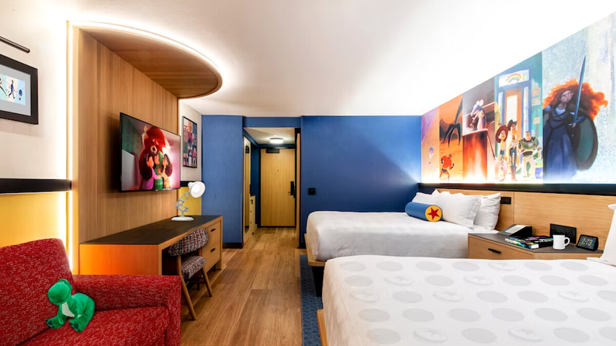 皮克斯廣場飯店 Pixar Place Hotel 客房