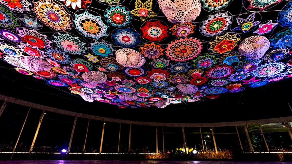 縣民公園燈區《曼陀羅穹頂》