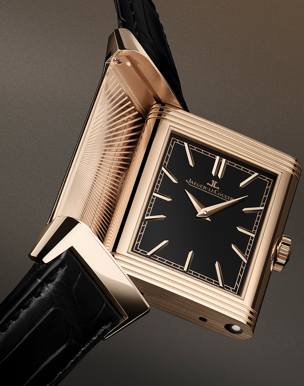 積家Reverso Tribute Enamel 「Dragon」翻轉系列琺瑯龍年紀念腕