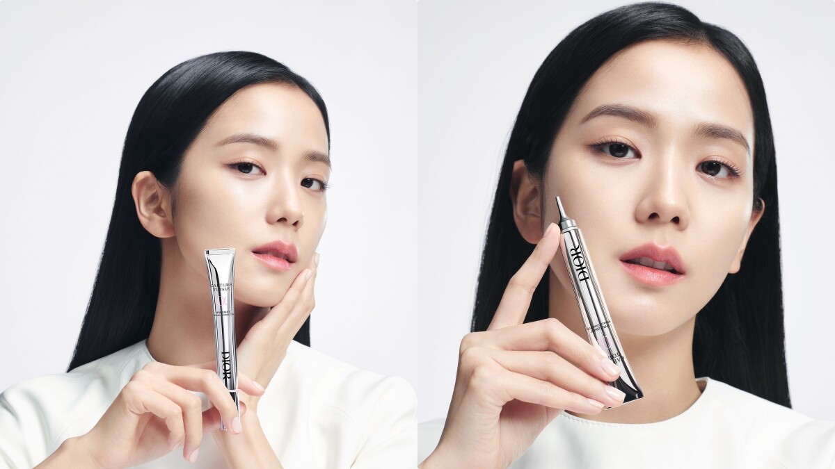 Dior迪奧逆時能量超擊抗皺筆代言人Jisoo形象照。