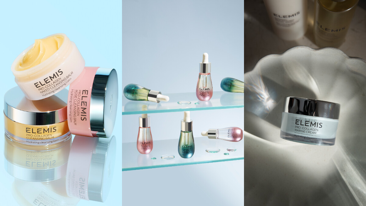 創造2024好命膨潤發光肌！ELEMIS海洋藍霜一瓶直奔膨潤細滑肌膚頂標！為你忙碌日常規劃好的三步驟居家SPA天天都煥新肌