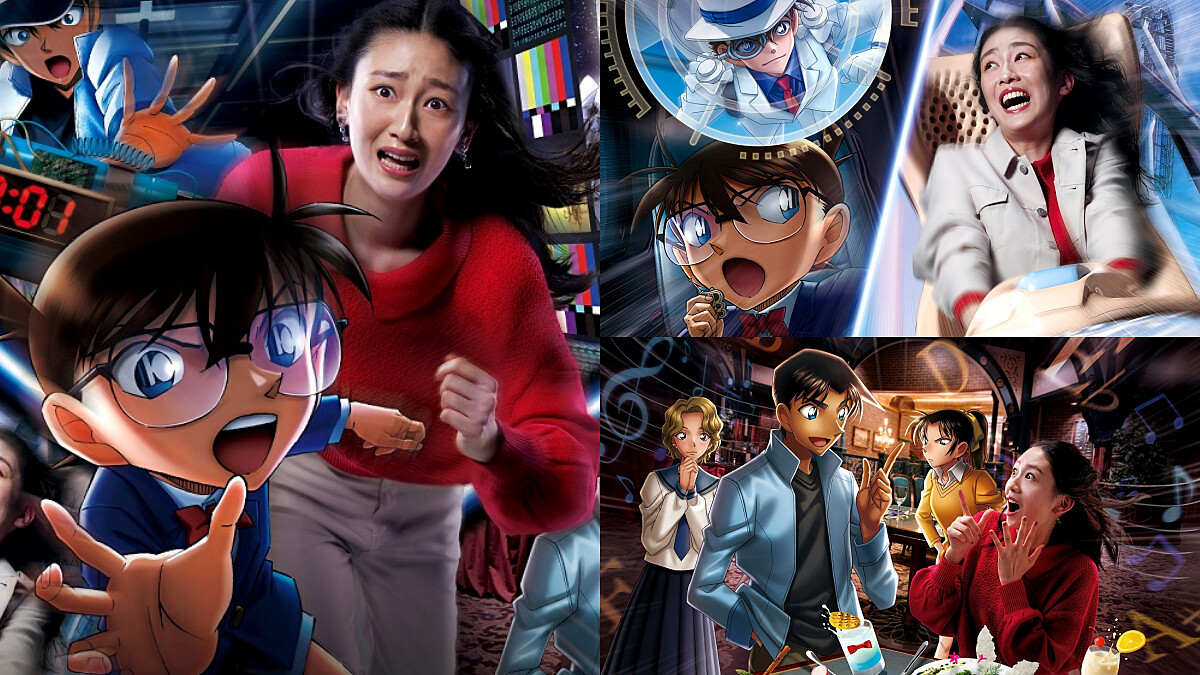 柯南迷必須朝聖！日本環球影城「名偵探柯南設施」限時3個月快閃，密室逃脫解謎、雲霄飛車亮點一次看