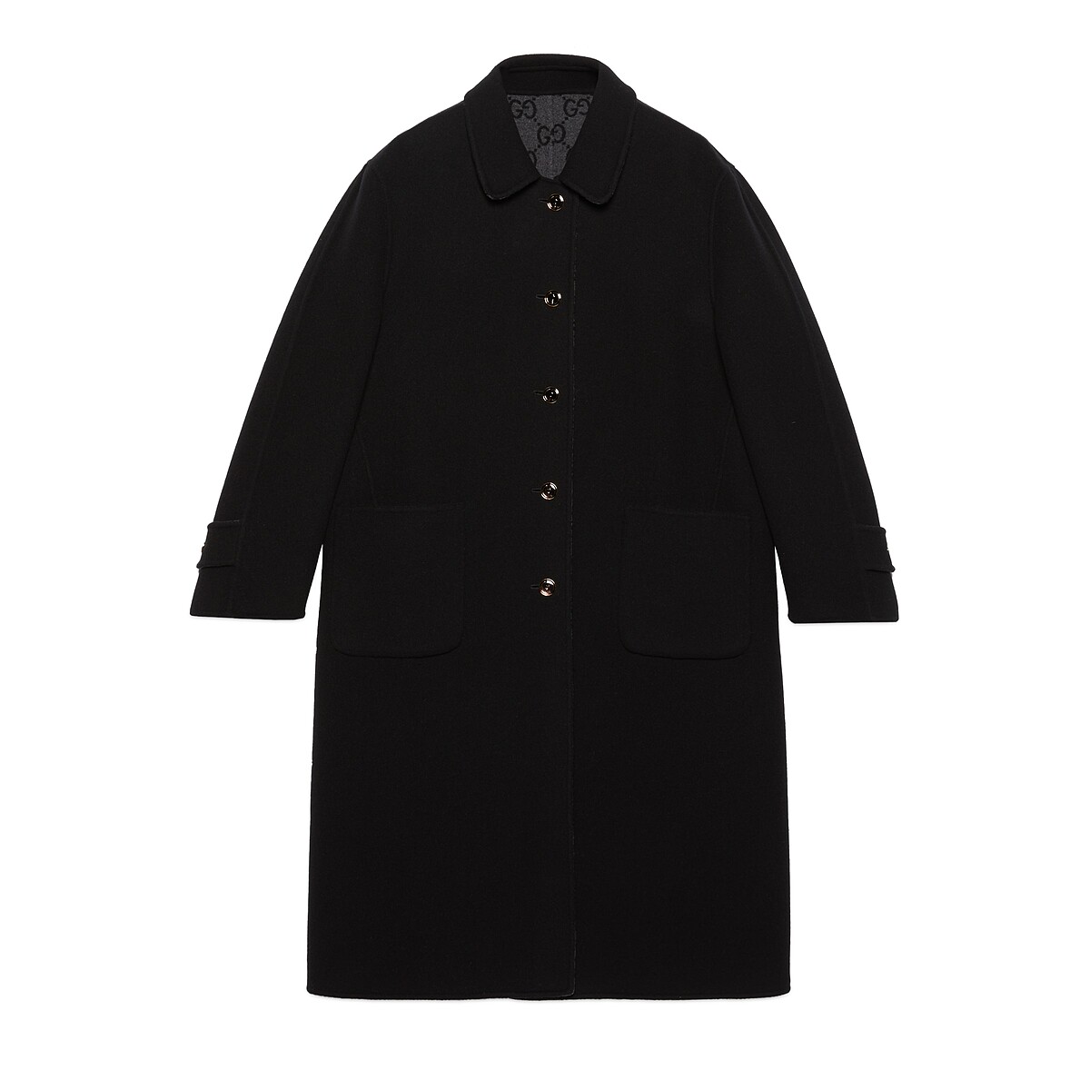 Gucci 黑色大衣 