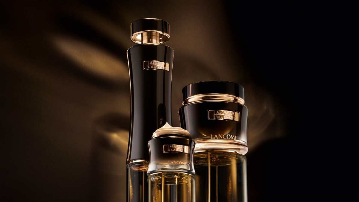 LANCOME蘭蔻絕對完美黑鑽奢燦系列視覺圖。