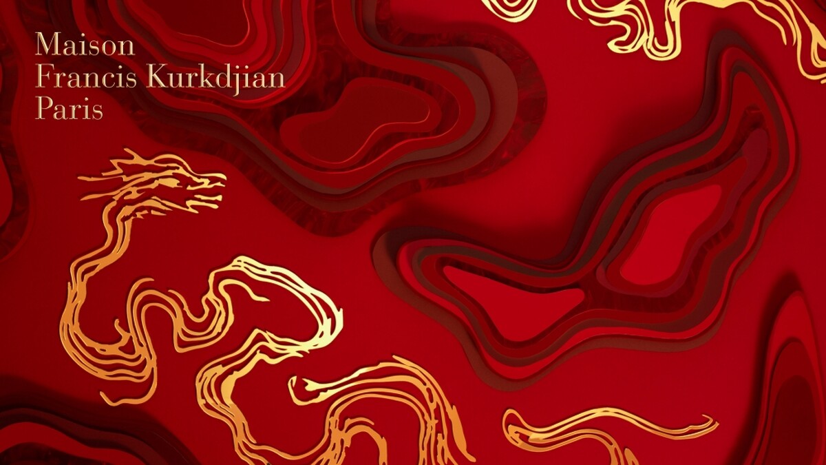 Maison Francis Kurkdjian金龍山谷慶新年情境。