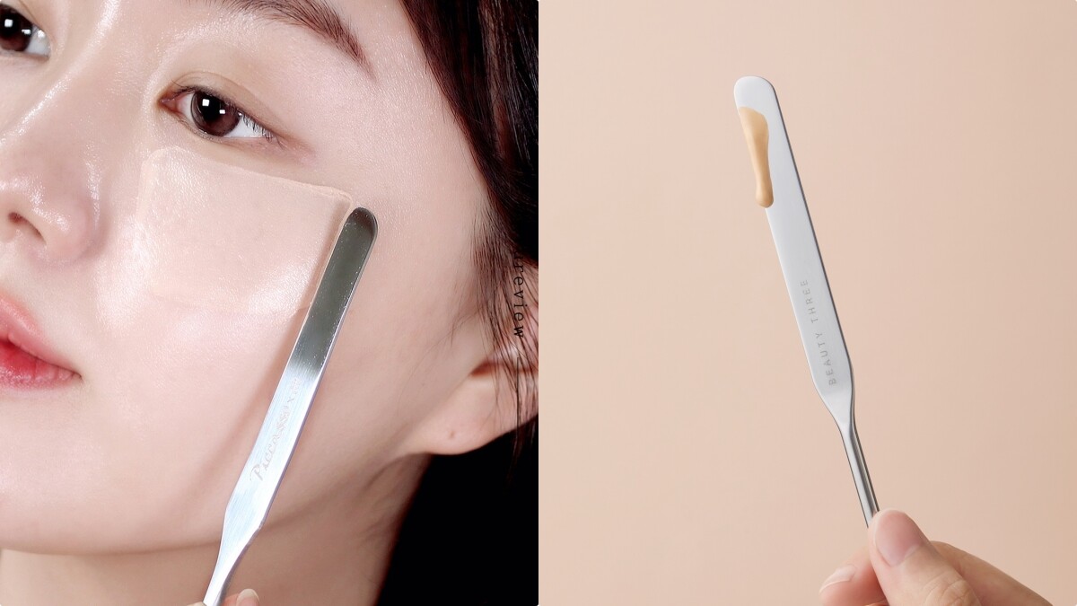 粉底抹刀怎麼用？(G)I-DLE御用彩妝師親揭正確用法，輕鬆畫出韓系輕透光澤底妝，還有MIT底妝抹刀推薦