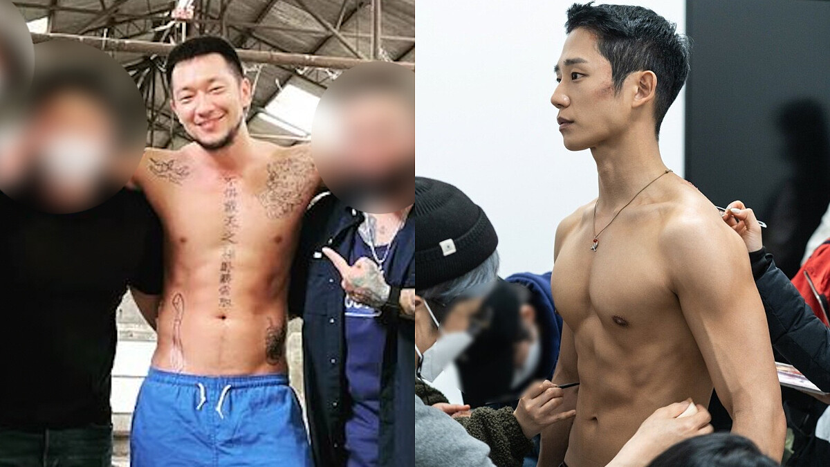 （左）孫錫求、（右）丁海寅