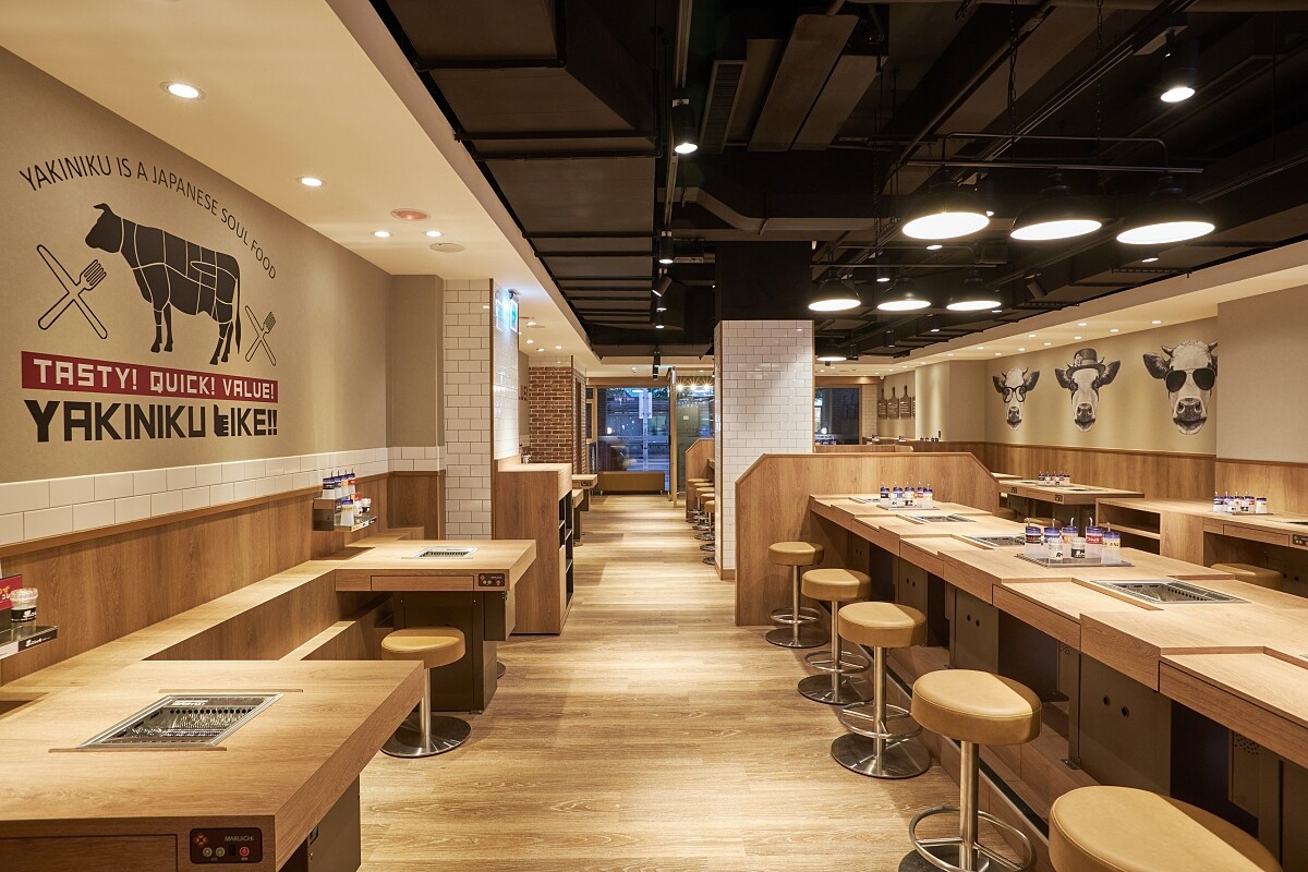 松江南京店空間。