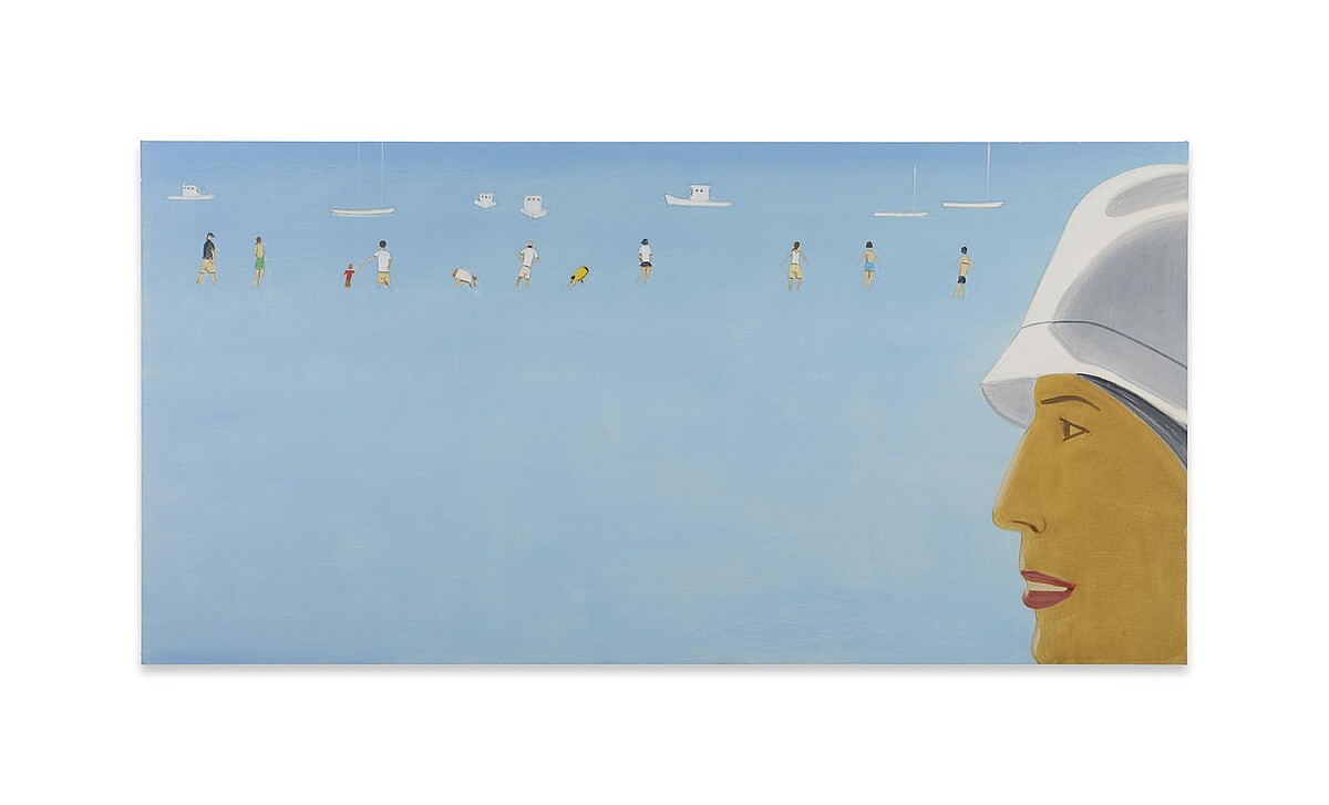 Katz_Untitled (Beach Scene)_2012&ndash;13