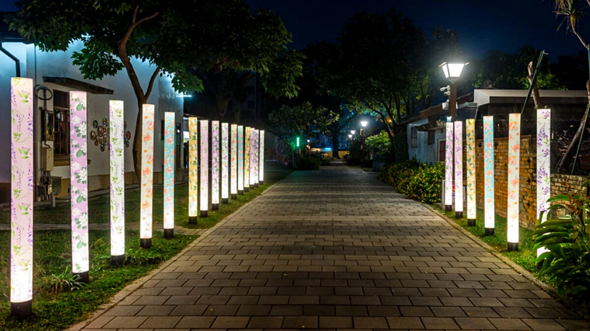 勝利星村燈區-《印花森林》