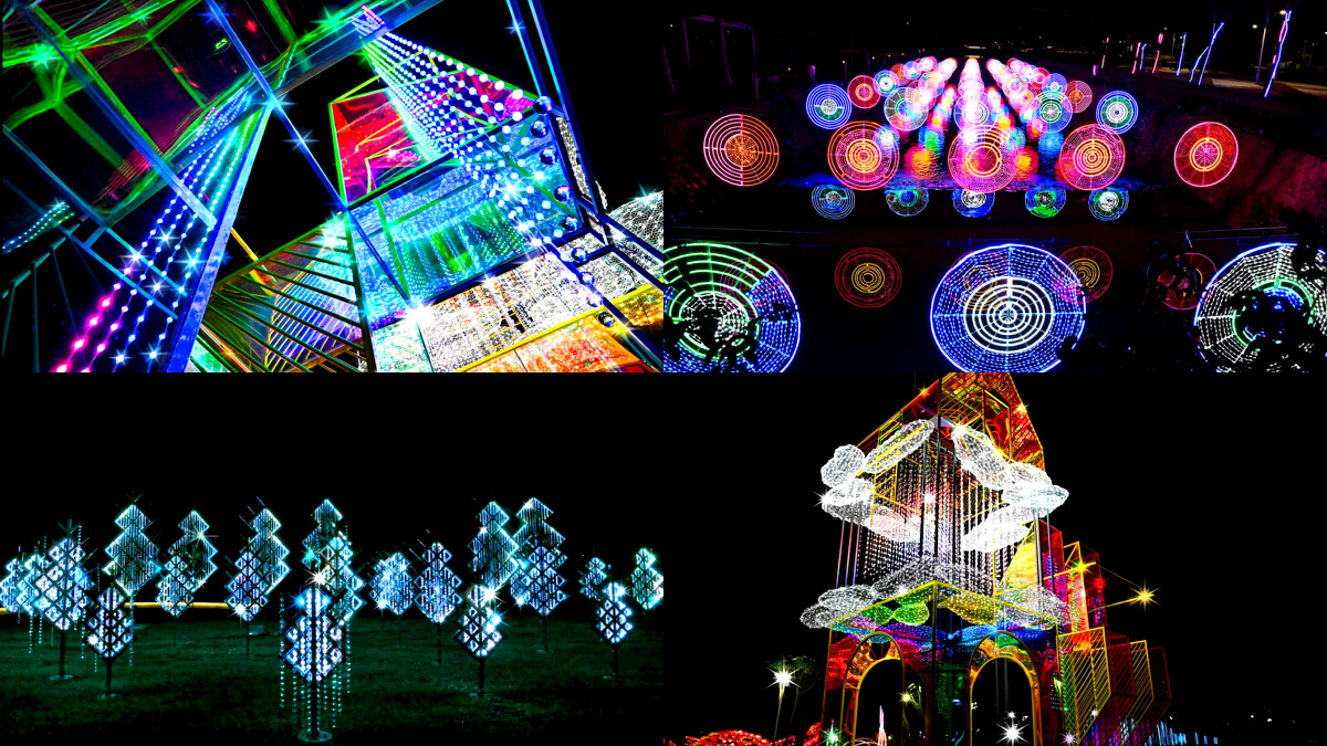 縣民公園-夢幻雲居、雲海幻境、冰晶森林、夢幻雲居