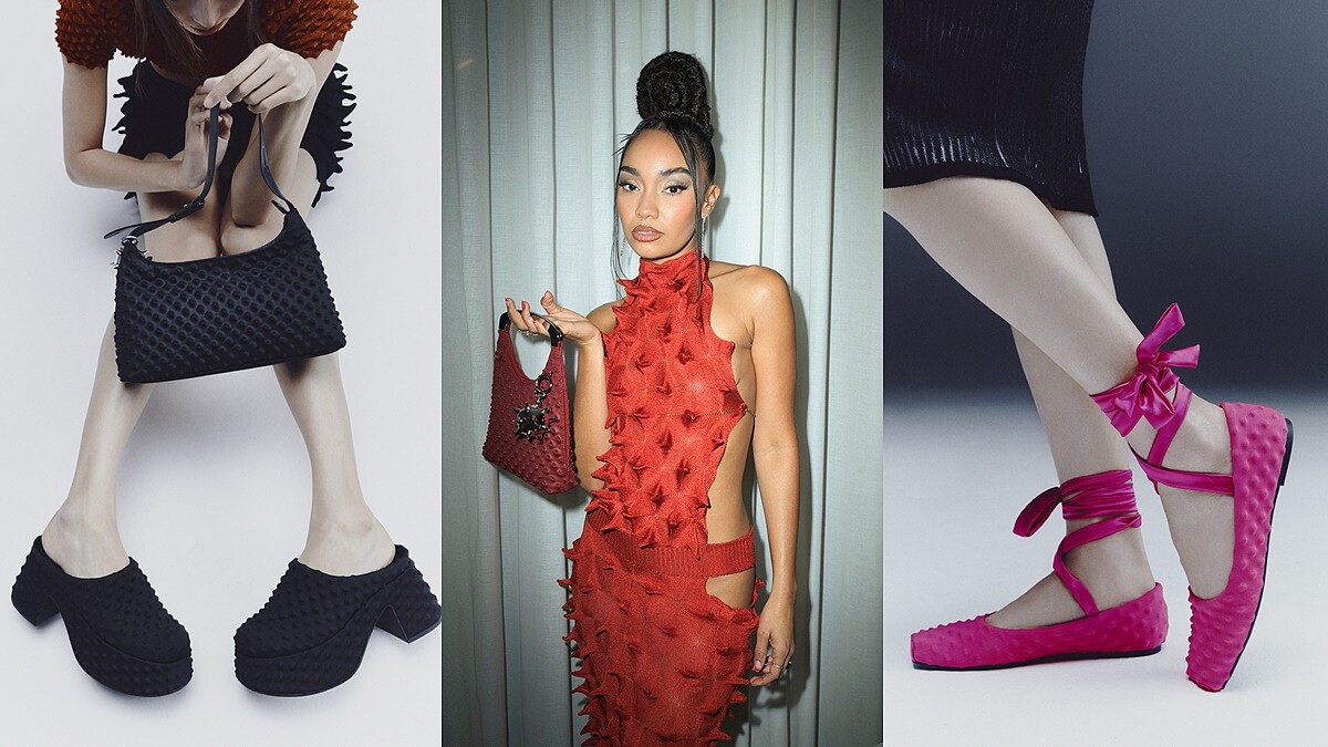 Charles &amp;amp; Keith最新聯名讓編輯超心動！攜手尖刺裝設計師Chet Lo推出酷辣芭蕾舞鞋