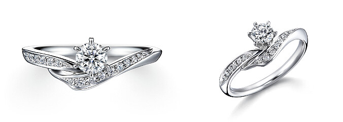 「天之川AMANOGAWA」訂婚鑽戒