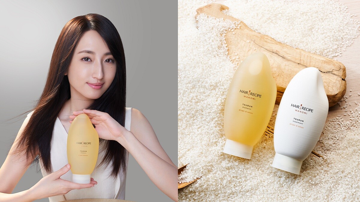 柯佳嬿仙氣少女感來自天然食材的營養！養髮也用「頭皮青春露」#純米瓶修護頭髮健康發光！