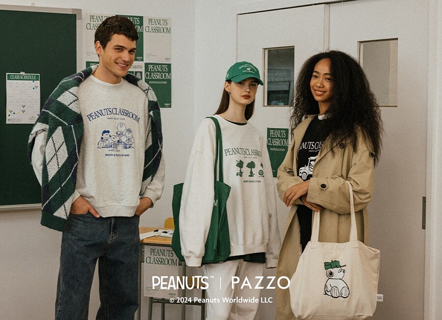 PEANUTS SNOOPY & FRIENDS圓領大學TEE NT.1090、史努比剪影圓領大學TEE NT.1090、PEANUTS CLASSROOM圓領大學TEE NT.1090