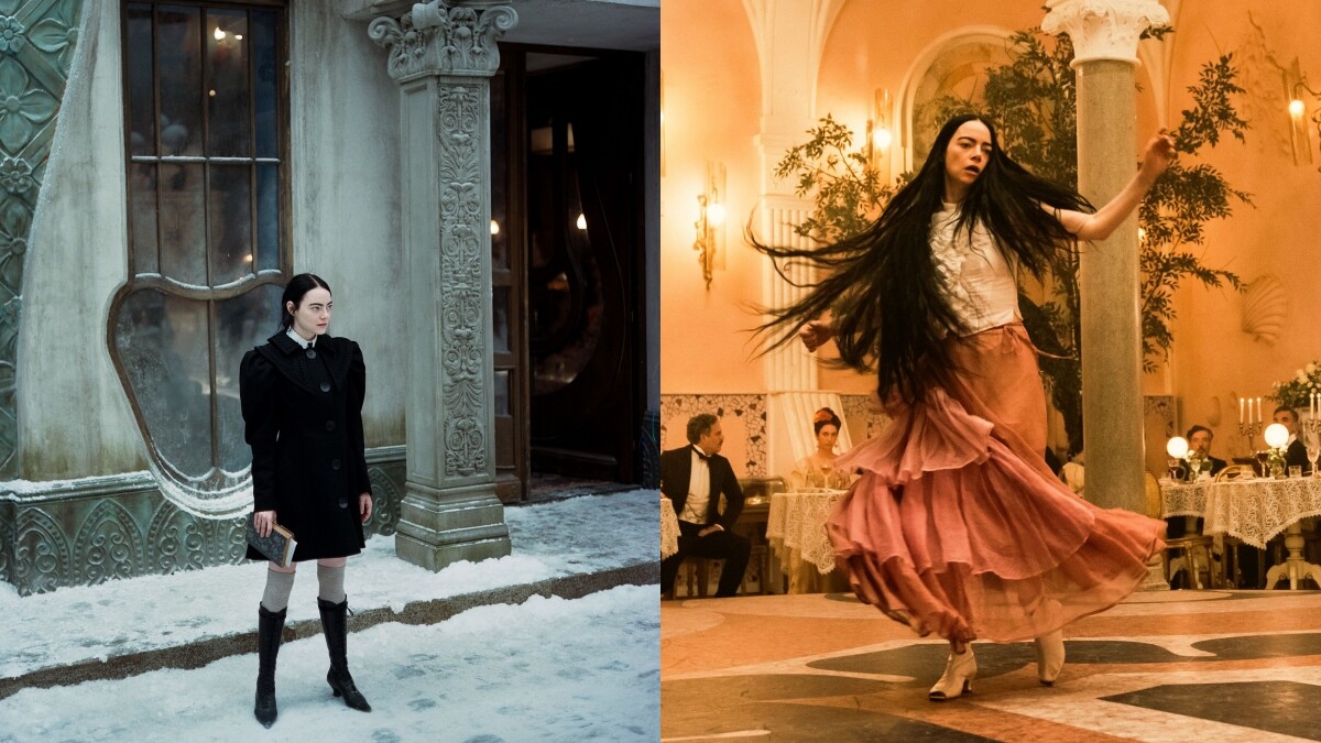 《可憐的東西》幕後花絮一探服裝設計內幕！影后艾瑪史東另類舞蹈場面怪美的