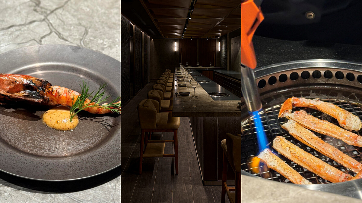 「板前中山」再開新店了！攜手「四行倉庫」推海鮮料理，燒烤松葉蟹角、胭脂蝦太享受