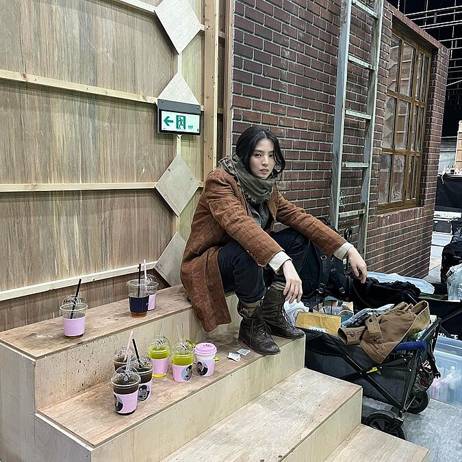 韓韶禧《京城怪物》片場照