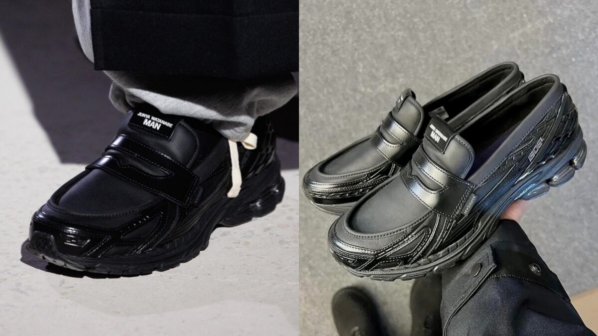 川久保玲愛徒Junya Watanabe聯手NB，復古跑鞋1906變身樂福鞋細節太精緻了