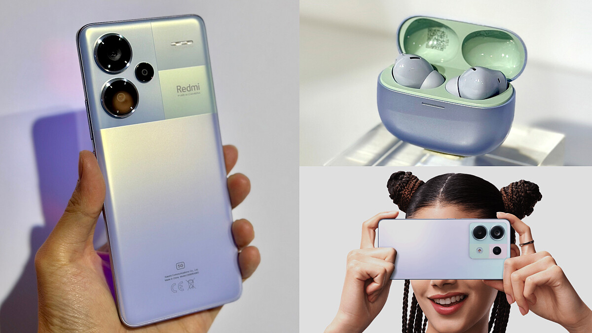 夢幻「極光紫」3C推薦！Redmi全新旗艦機撞色背蓋超吸睛，耳機錶帶都洋溢少女心