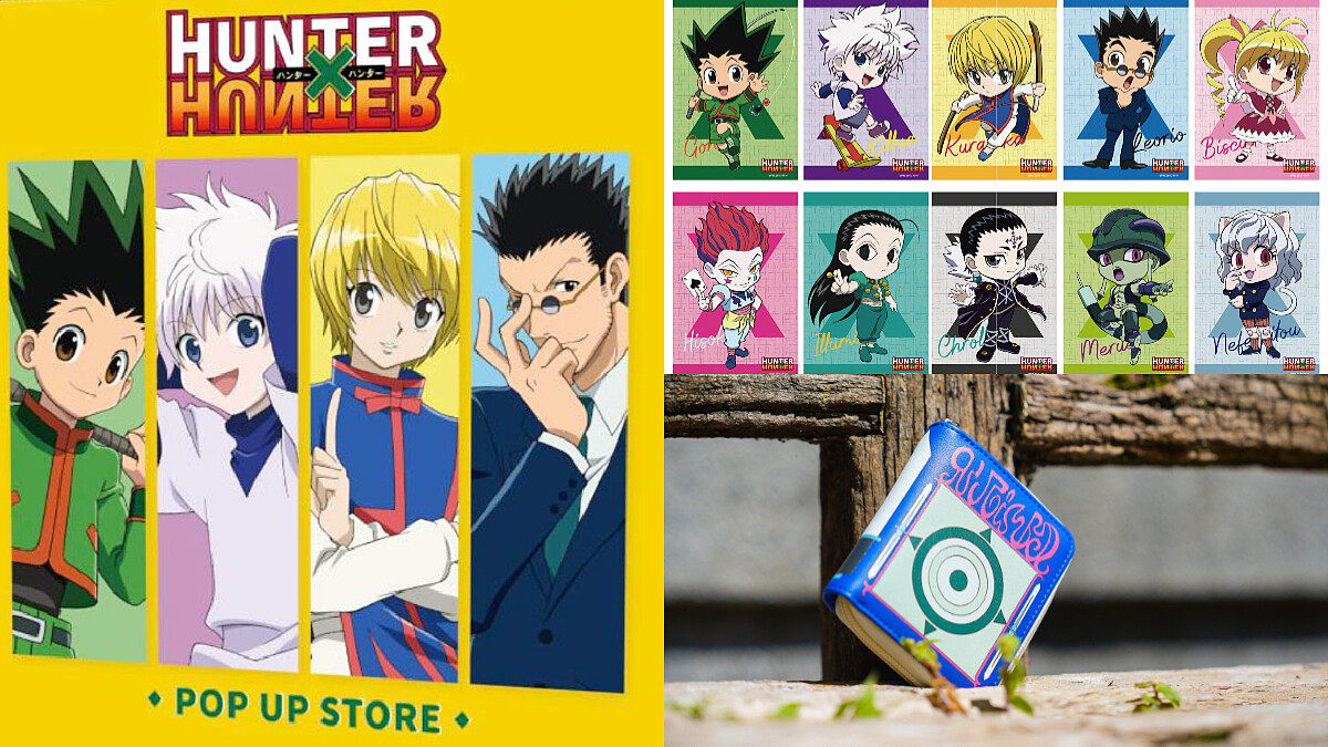 「HUNTER×HUNTER獵人」快閃店移師台中!超夯周邊強勢回歸,還能和小傑&奇犽交流念能力