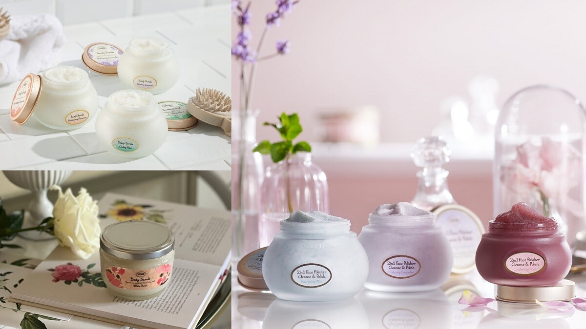 原來美容編輯家裡都有SABON超人氣磨砂膏！四大關鍵讓肌膚特嫩特亮～快趁新年好運簽活動入手，100%必中獎，讓你磨出一整年好運